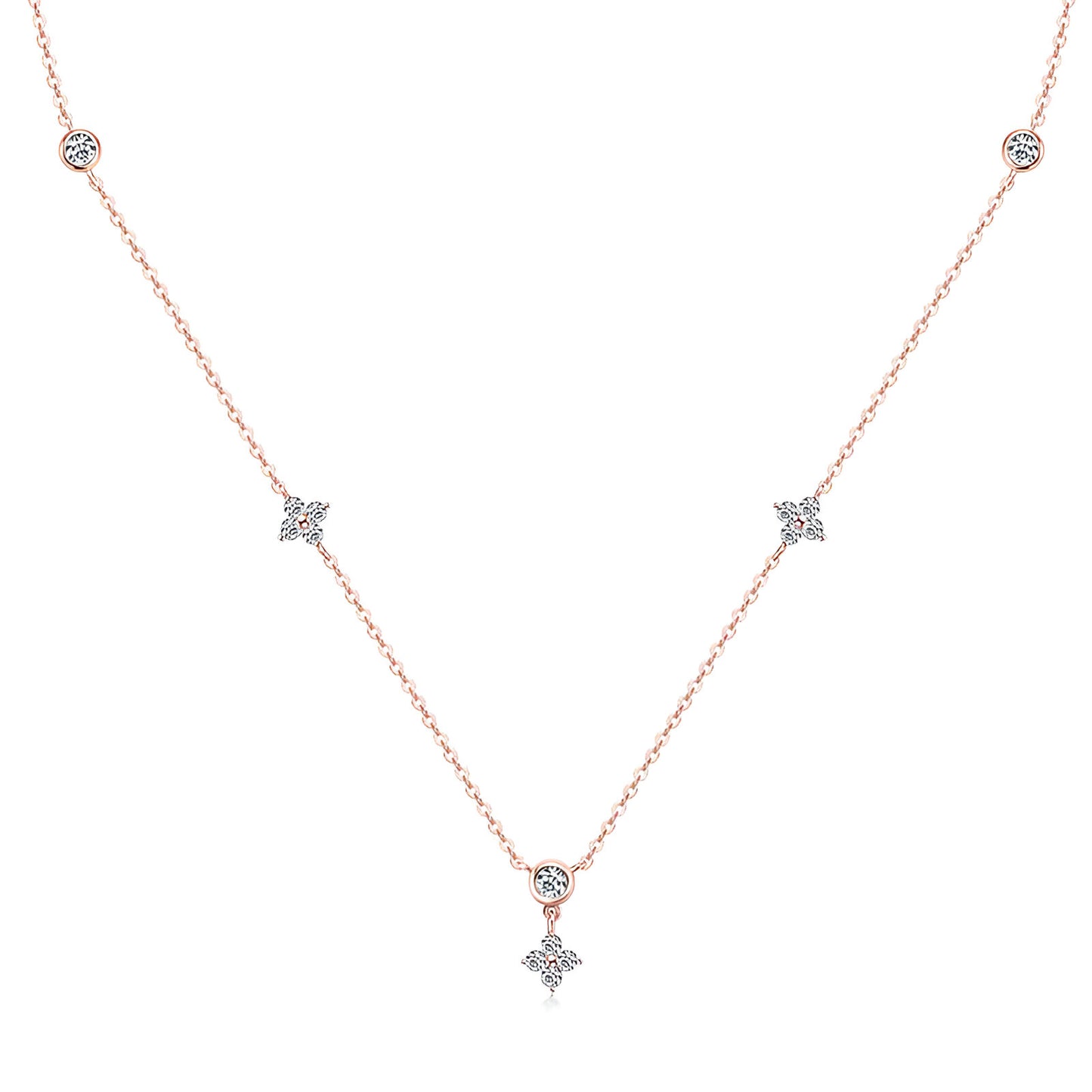 Rheya Necklace - Opal Whispers