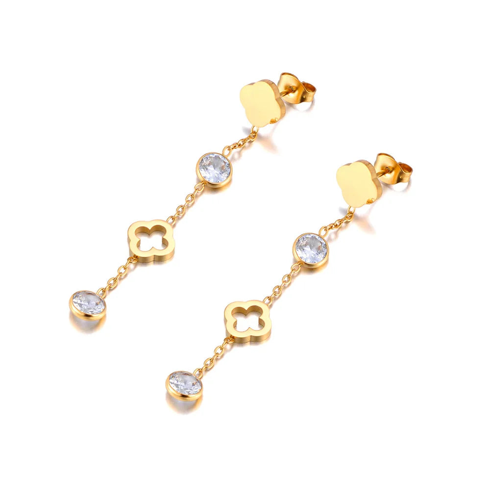 Lucky Clover Earrings -