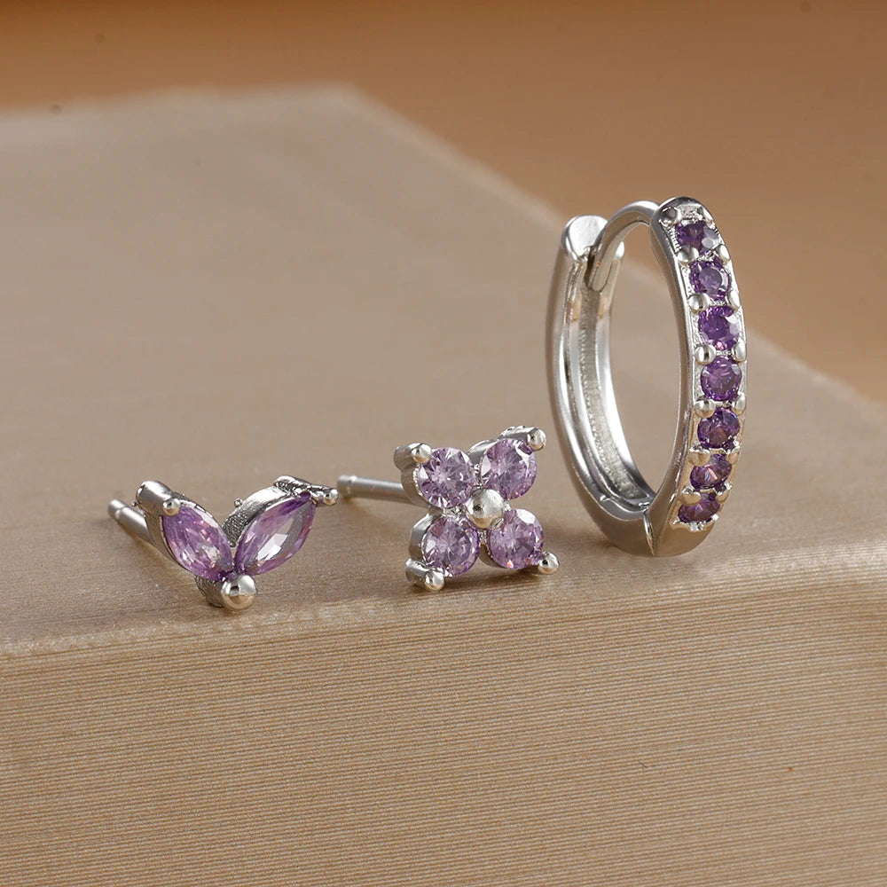 Eclipse Set Earring - Opal Whispers