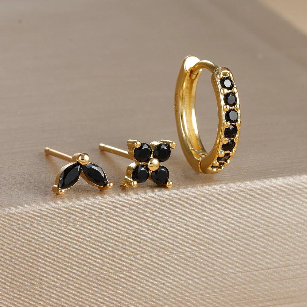 Eclipse Set Earring - Opal Whispers