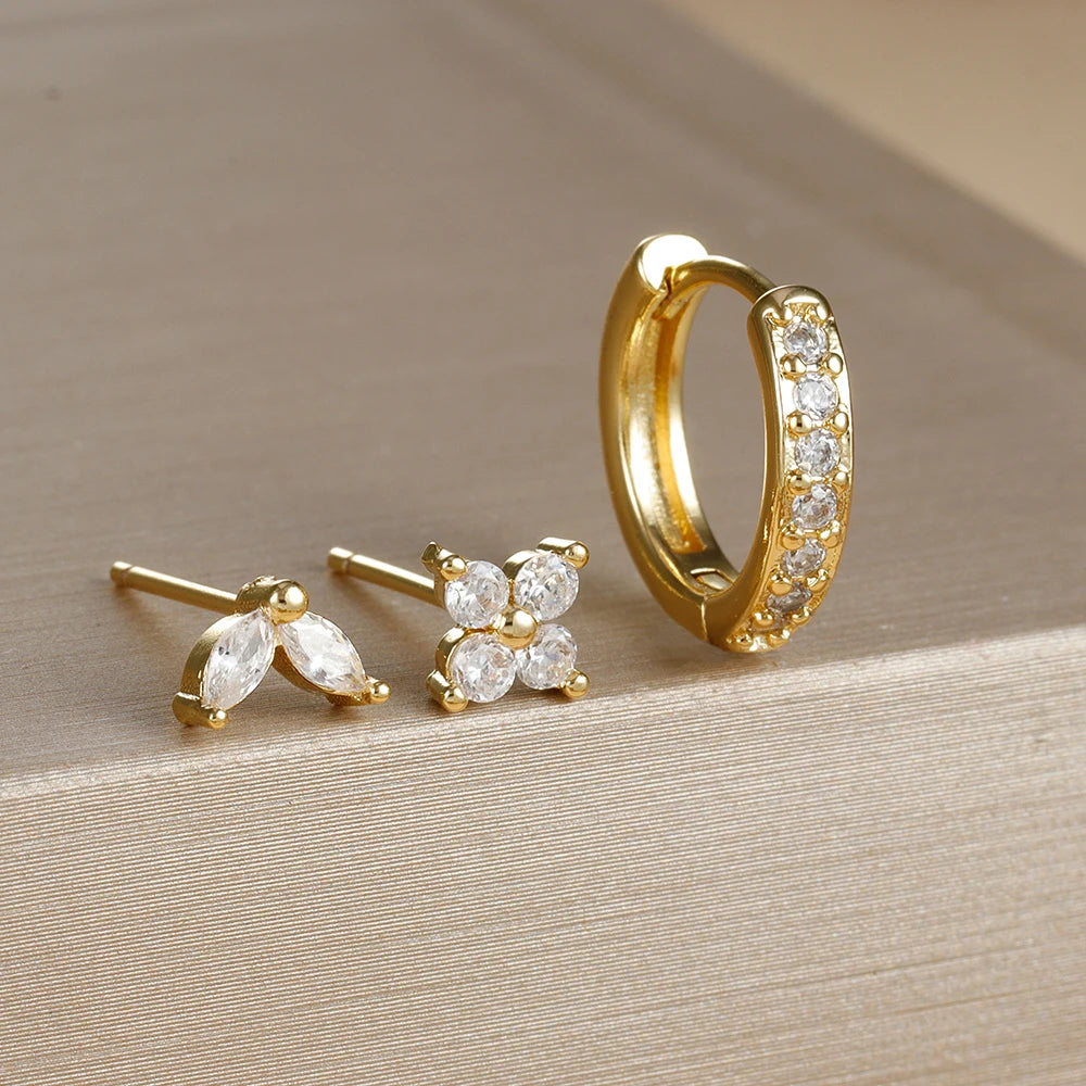 Eclipse Set Earring - Opal Whispers