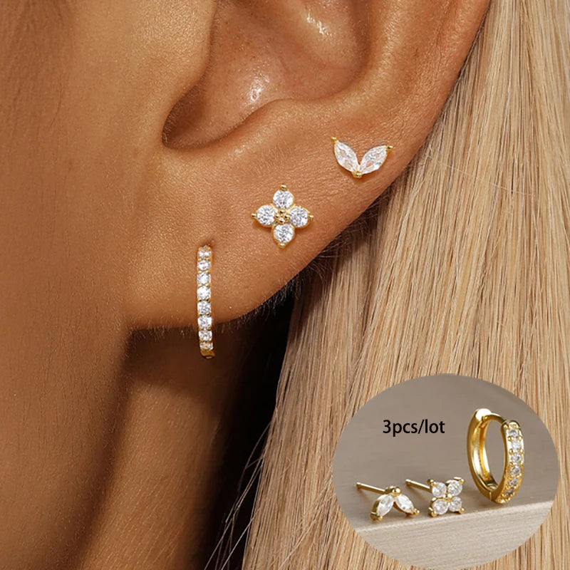 Eclipse Set Earring - Opal Whispers
