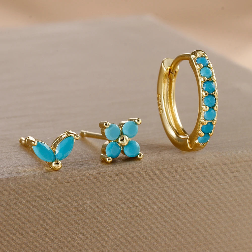 Eclipse Set Earring - Opal Whispers