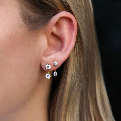 Ice Cluster Earring - Opal Whispers