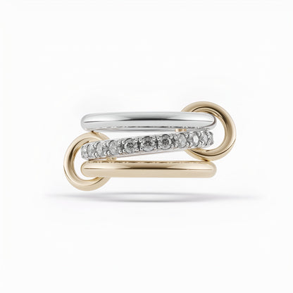 Interllacio Ring - Opal Whispers