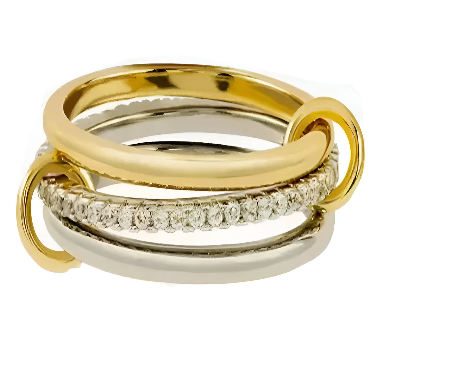Interllacio Ring - Opal Whispers