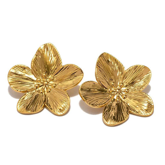 Flower Earrings -  