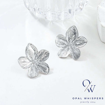 Flower Earrings -  