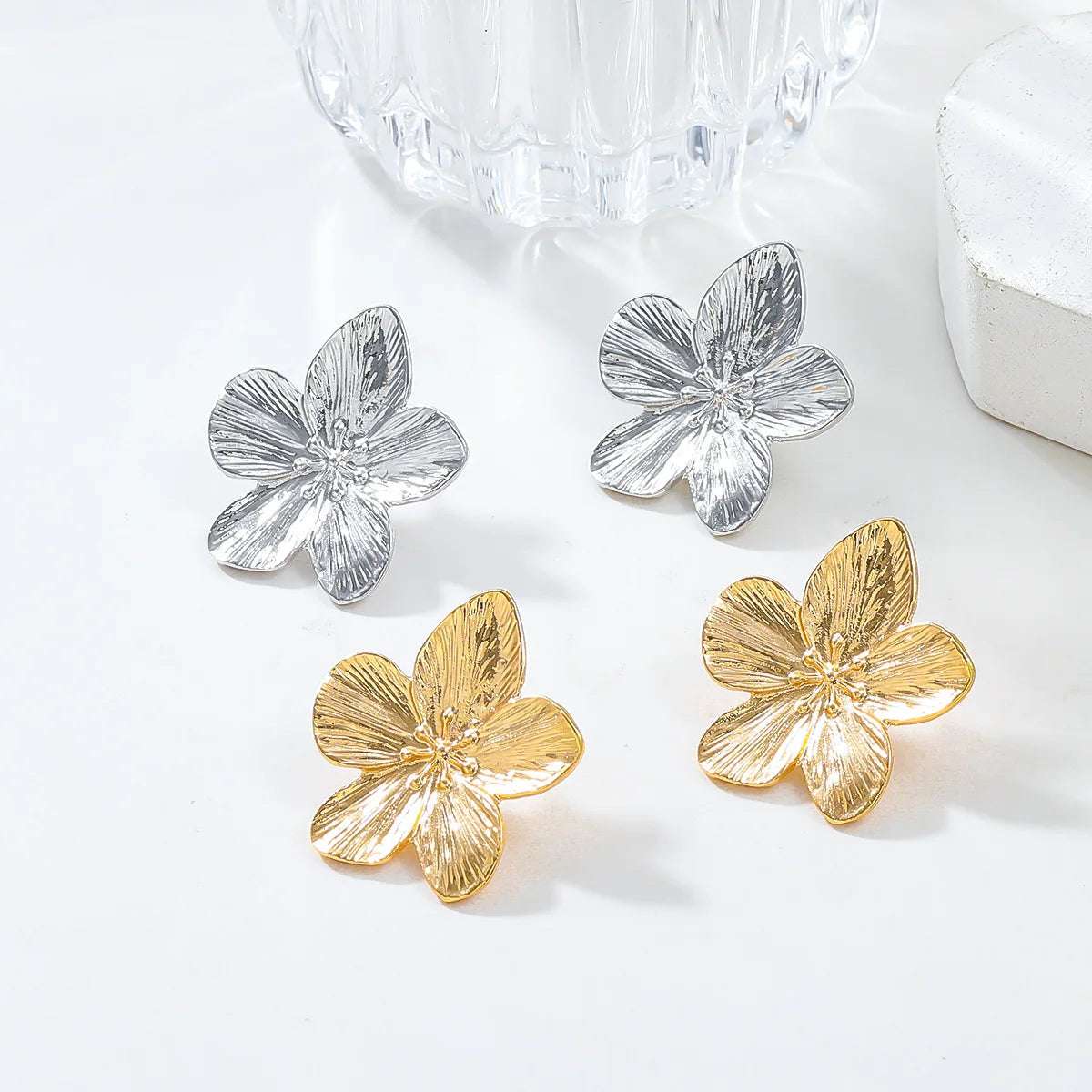 Flower Earrings -  