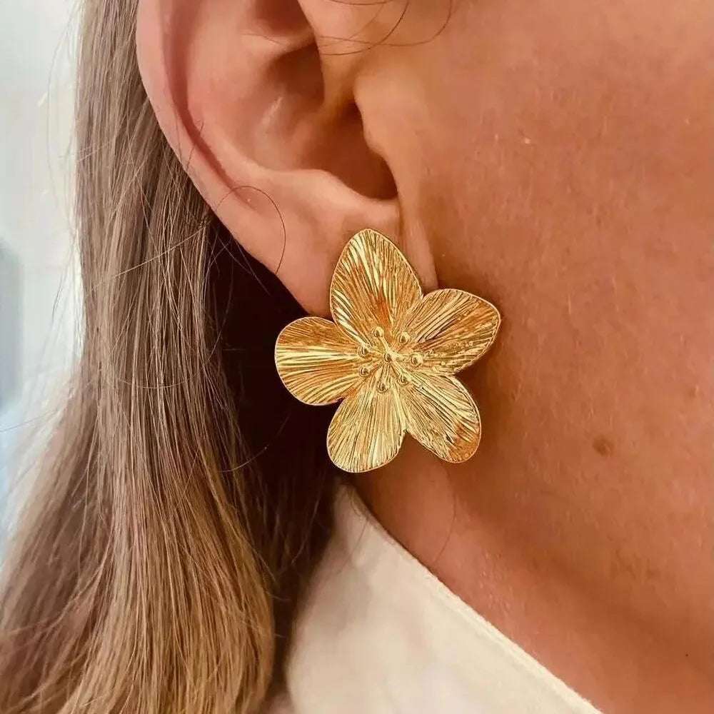 Flower Earrings -  