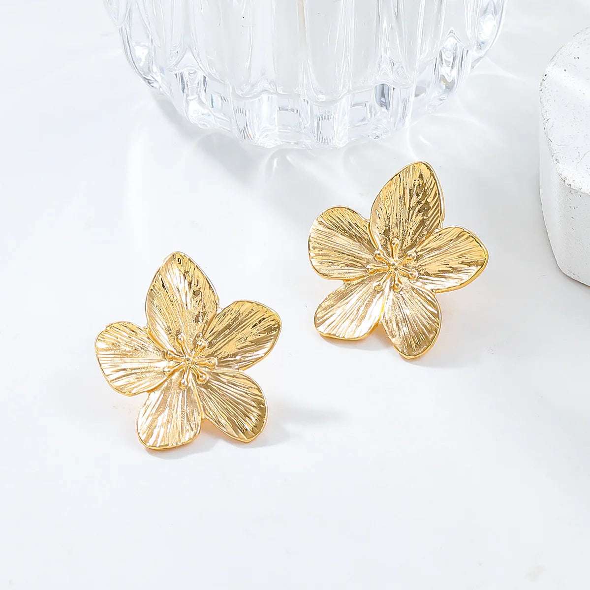 Flower Earrings -  