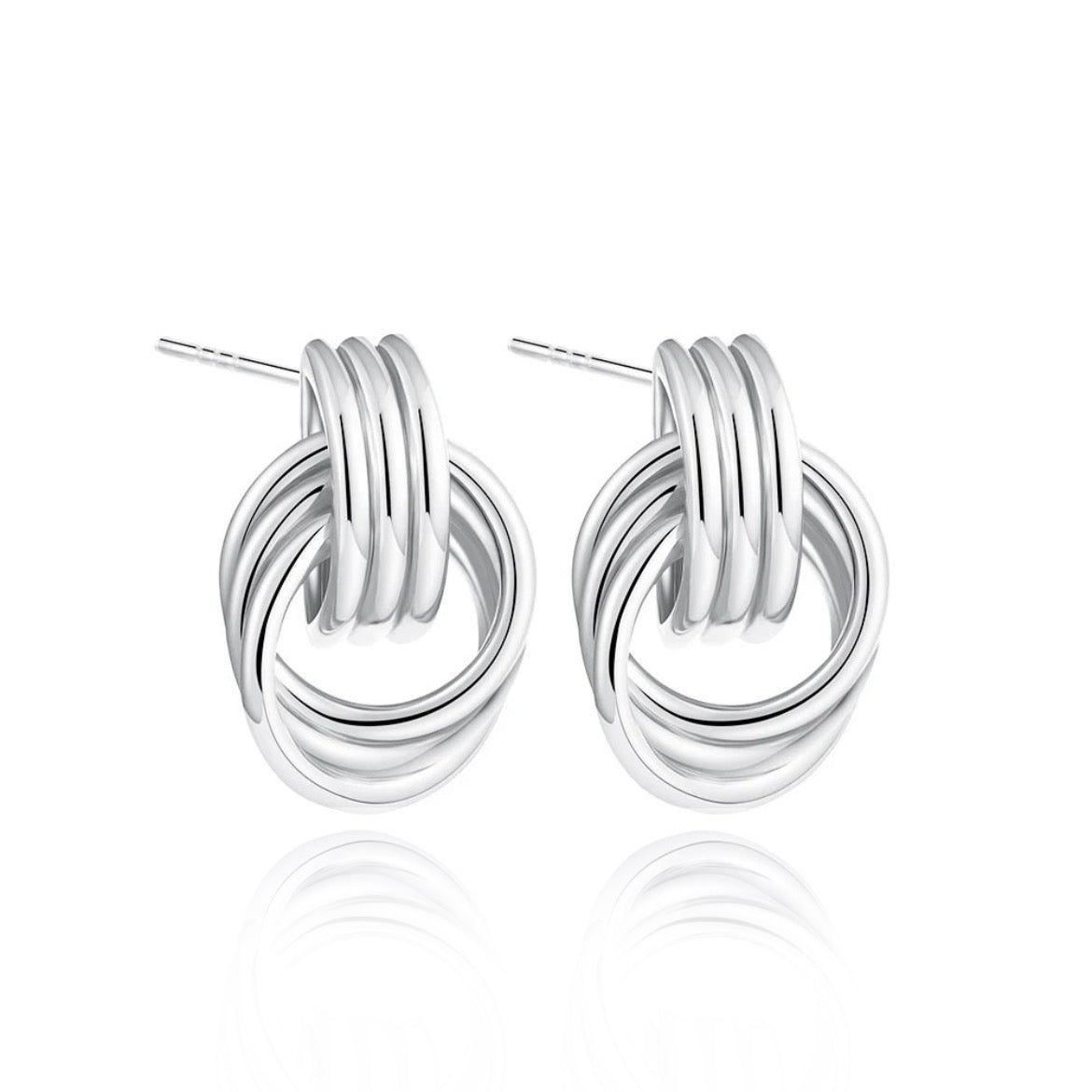 Boucle d'oreille triple