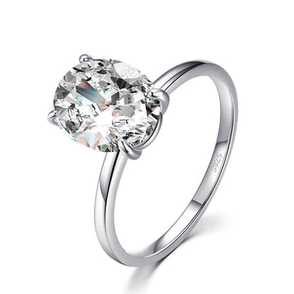 Solitaire Ring - Opal Whispers