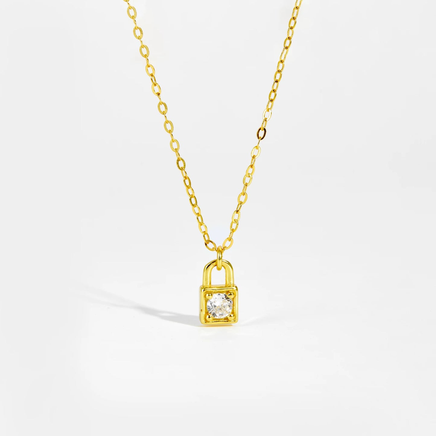 Lock Necklace -  